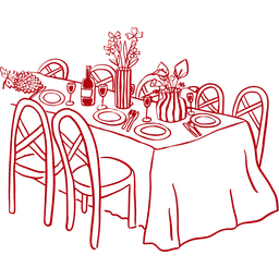 Mat, dryck och allergier ikon